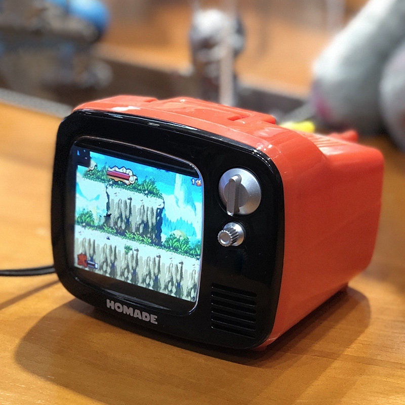 Mini TV Retro para Jogos com T - Gaming Keyboard Mini avaliação e preço