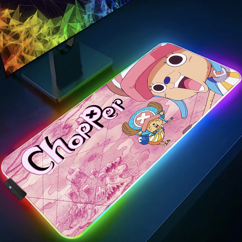 Mouse Pad RGB One Piece Tony T - Gaming Keyboard No Rgb avaliação e preço